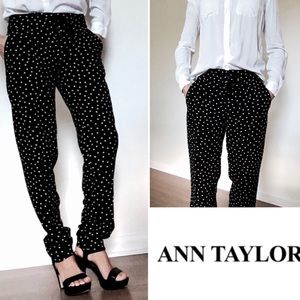 Ann Taylor Polka Dot Pants